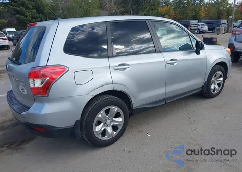 2014 Subaru Forester 2.5I z USA, uszkodzony, nr VIN JF2SJAAC1EH467555